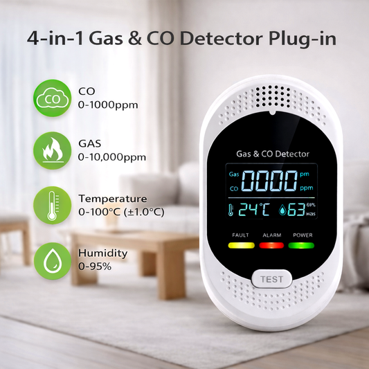 4 In 1 CO Detector